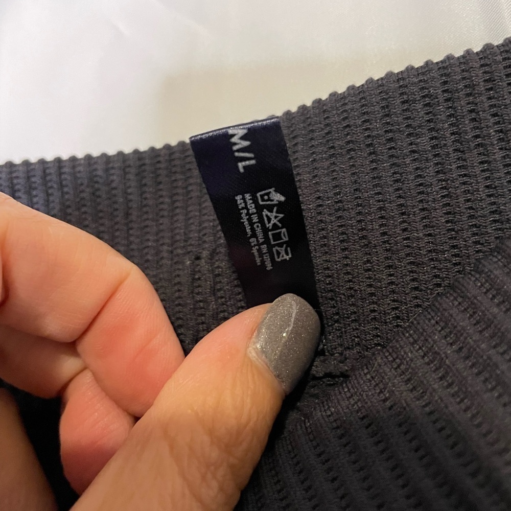 Nautica Dark gray ribbed leggings - Picture 6 of 7